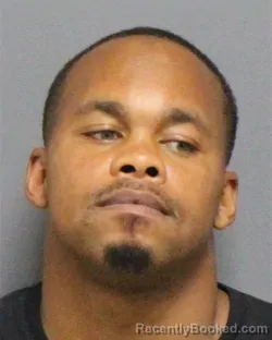 Mugshot of Malik Daquan Pierre Lawson booked in Guilford County, North Carolina on August 27, 2026