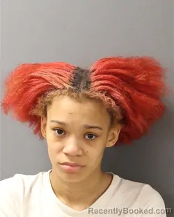 Mugshot of MA-KIYAH PARKER booked in Guilford County, North Carolina on March 26, 2026