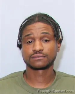 Mugshot of Marvcus Latrell Skeen booked in Guilford County, North Carolina on August 24, 2026