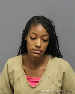 Mugshot of Nyaianah Debose booked in Guilford County, North Carolina on August 20, 2026