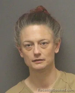 Mugshot of NADIA JACQUELINE GULLEDGE booked in Guilford County, North Carolina on March 24, 2026