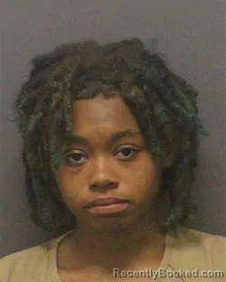 Mugshot of NAHARIYA MIKENZIE HICKS booked in Guilford County, North Carolina on July 8, 2026