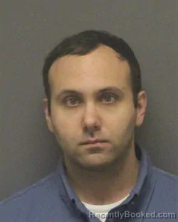 Mugshot of NICHOLAS ROBERT MANFRED LEHMAN booked in Guilford County, North Carolina on July 13, 2026
