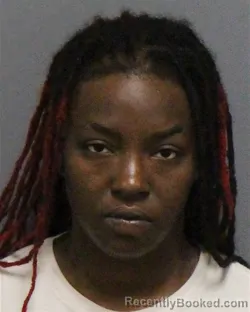 Mugshot of Nakia Chavonne Spence booked in Guilford County, North Carolina on September 6, 2026