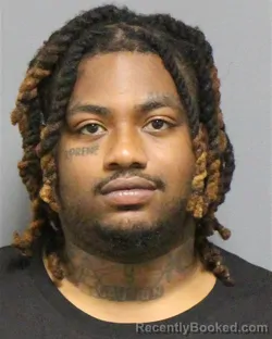 Mugshot of PRINCE-FRUQUAN MALIK ALLAH booked in Guilford County, North Carolina on March 11, 2026