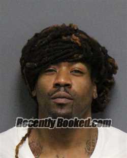 Booking photo from Guilford County, North Carolina