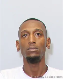 Mugshot of Rakeem Cortez Mccoy booked in Guilford County, North Carolina on August 27, 2026