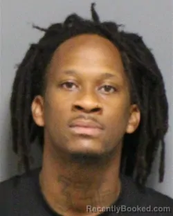 Mugshot of RAQUAN D`ANGELO MARSHALL booked in Guilford County, North Carolina on June 23, 2026