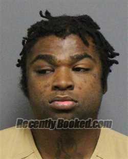 Booking photo from Guilford County, North Carolina