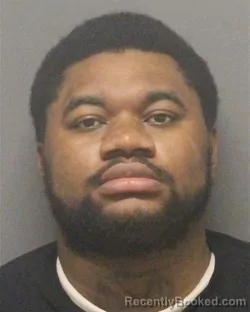 Mugshot of Shameik Deandre J Baldwin booked in Guilford County, North Carolina on September 4, 2026