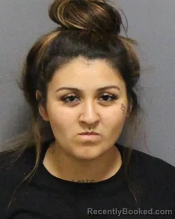 Mugshot of Sara Fiorella Eucede-Chaver booked in Guilford County, North Carolina on September 10, 2026