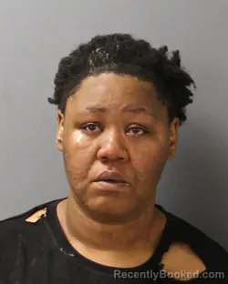 Mugshot of Shakira Monique Ellison booked in Guilford County, North Carolina on September 3, 2026