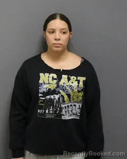 Booking photo from Guilford County, North Carolina