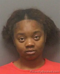 Mugshot of Shaquilla Quashaye Moore booked in Guilford County, North Carolina on August 19, 2026