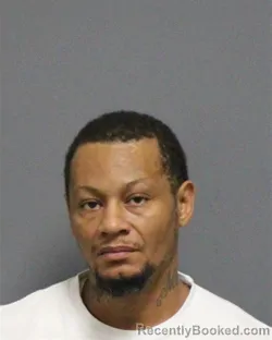 Mugshot of Tyree Delon Bigelow booked in Guilford County, North Carolina on August 25, 2026