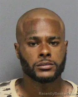 Mugshot of Terron Darnell Eiland booked in Guilford County, North Carolina on August 19, 2026