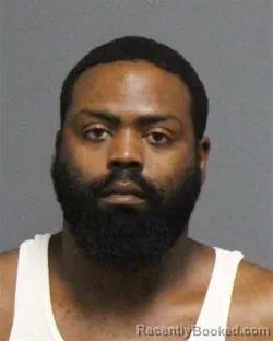 Mugshot of Trequan Lamont Garner booked in Guilford County, North Carolina on September 7, 2026