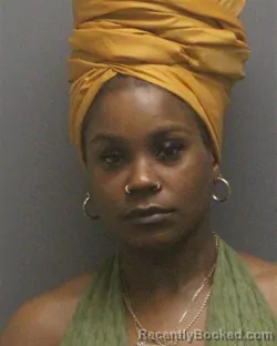 Mugshot of Tyneemah Shamyii Green booked in Guilford County, North Carolina on September 6, 2026