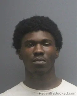 Mugshot of Trayvon Isaiah Vaneaton booked in Guilford County, North Carolina on September 6, 2026