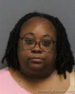 Mugshot of TIA SHONTA WOODY booked in Guilford County, North Carolina on June 27, 2026