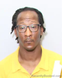 Mugshot of Wayne Ricardo Jones booked in Guilford County, North Carolina on August 19, 2026