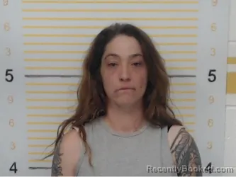 Mugshot of Kendra Beckley booked in Randolph County, Illinois on April 21, 2026