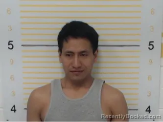 Mugshot of Armando Ramirez-Manuel booked in Randolph County, Illinois on April 17, 2026