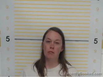 Mugshot of Rachel Sonsoucie booked in Randolph County, Illinois on April 20, 2026