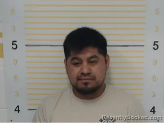 Mugshot of Moises Teofanes booked in Randolph County, Illinois on April 17, 2026