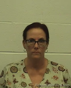 Mugshot of DONNA M ANGLE booked in Richland County, Illinois on July 18, 2026