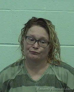 Mugshot of April D Cox booked in Richland County, Illinois on September 3, 2026