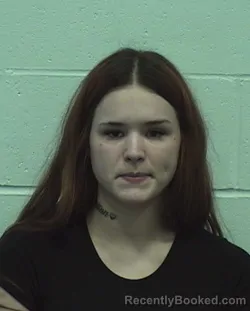 Mugshot of Kylee Marie Small booked in Richland County, Illinois on September 4, 2026