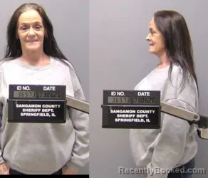 Mugshot of ROBIN L LEWIS booked in Sangamon County, Illinois on March 6, 2026