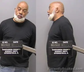 Mugshot of Michael Thomas Anderson booked in Sangamon County, Illinois on March 30, 2026