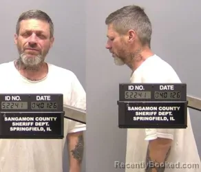 Mugshot of Jamie Lee Bellucci booked in Sangamon County, Illinois on March 31, 2026