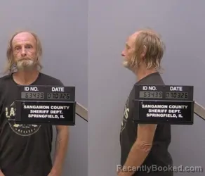 Mugshot of STEVEN WAYNE MASTERS booked in Sangamon County, Illinois on July 3, 2026