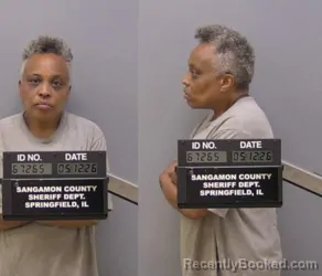 Mugshot of Tracey Lea Kerr booked in Sangamon County, Illinois on May 11, 2026