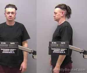 Mugshot of Michael R Groth booked in Sangamon County, Illinois on March 17, 2026