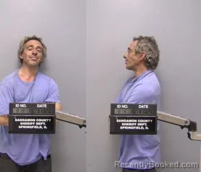 Mugshot of Jason Brian McClanahan booked in Sangamon County, Illinois on March 10, 2026