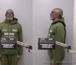 Mugshot of Quentyn Carl Redmond booked in Sangamon County, Illinois on March 17, 2026