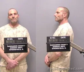 Mugshot of Johnnie M Wann booked in Sangamon County, Illinois on March 23, 2026