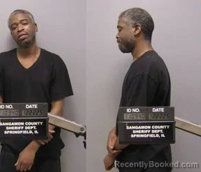 Mugshot of Nicholas Roman Pickens booked in Sangamon County, Illinois on March 19, 2026