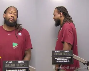 Mugshot of Michael A Francis booked in Sangamon County, Illinois on March 26, 2026