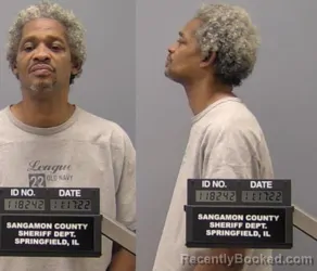 Mugshot of Jimmy Brooks booked in Sangamon County, Illinois on March 31, 2026