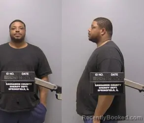 Mugshot of NATHANIEL POUGH booked in Sangamon County, Illinois on March 6, 2026