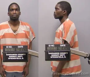 Mugshot of Richard Simms booked in Sangamon County, Illinois on March 31, 2026