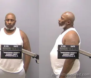 Mugshot of John Levelle Crafton booked in Sangamon County, Illinois on March 18, 2026