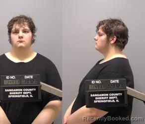 Mugshot of James Christopher Braley booked in Sangamon County, Illinois on April 4, 2026