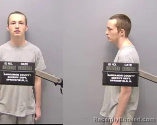 Mugshot of William Dominque Farnam booked in Sangamon County, Illinois on March 11, 2026