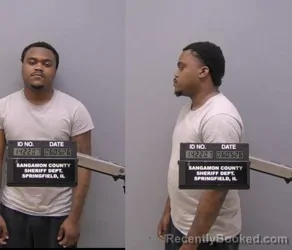 Mugshot of JESHAWN Lewis WILSON-RILEY booked in Sangamon County, Illinois on June 5, 2026